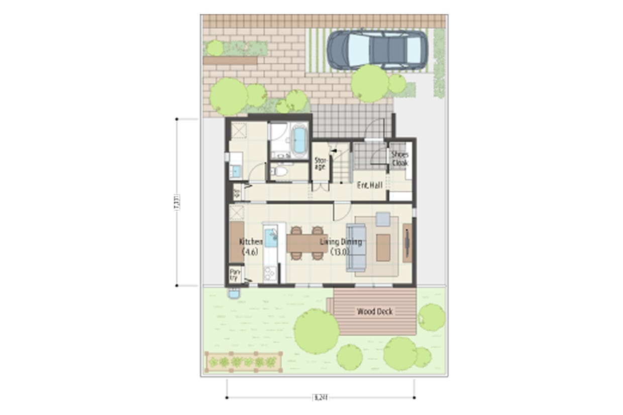 間取りを選ぶイメージ